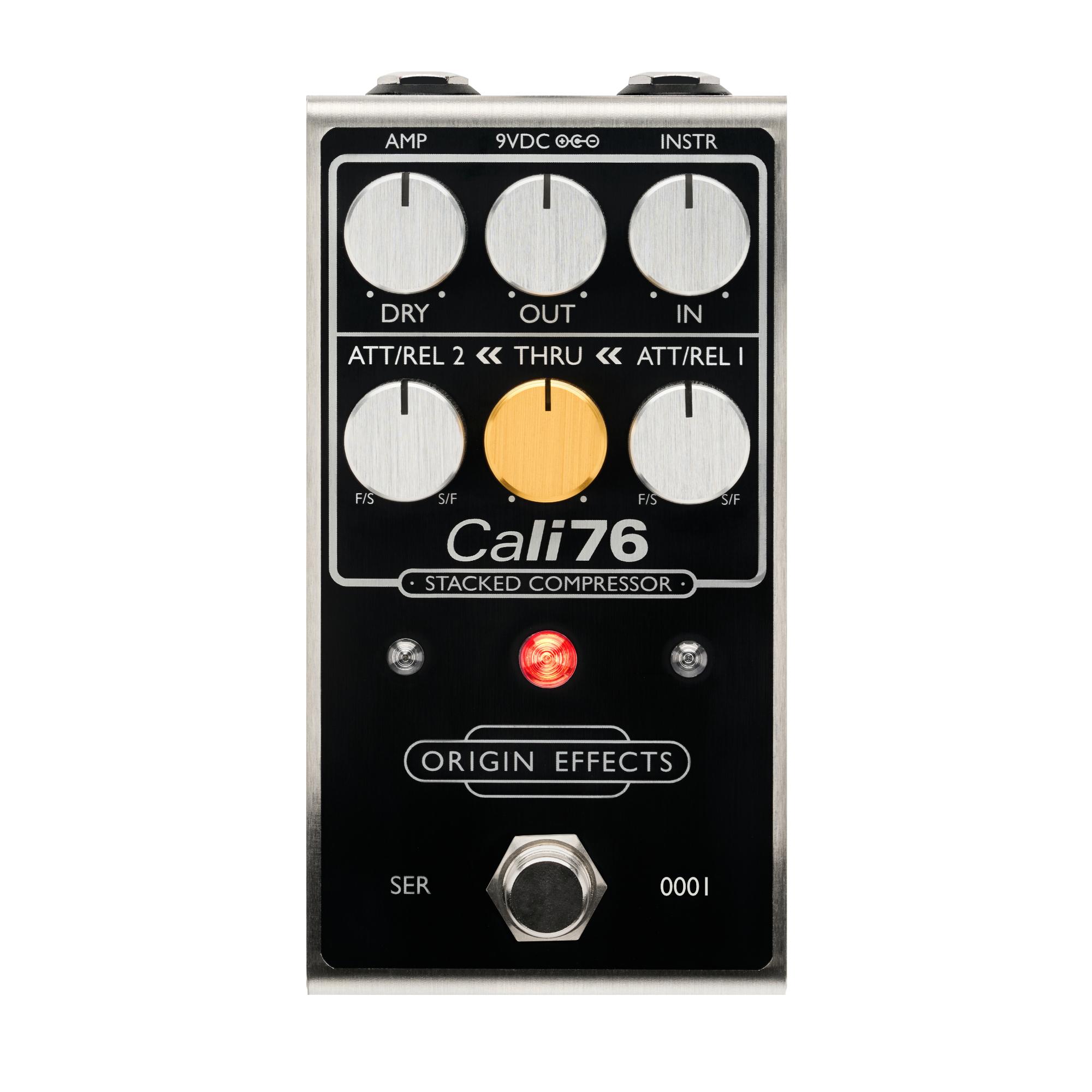 Origin Effects Cali76 Stacked Compressor in Black - Andertons